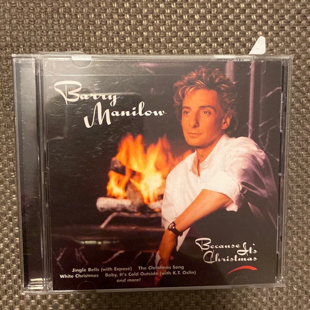 Barry Manilow Because It’s Christmas CD